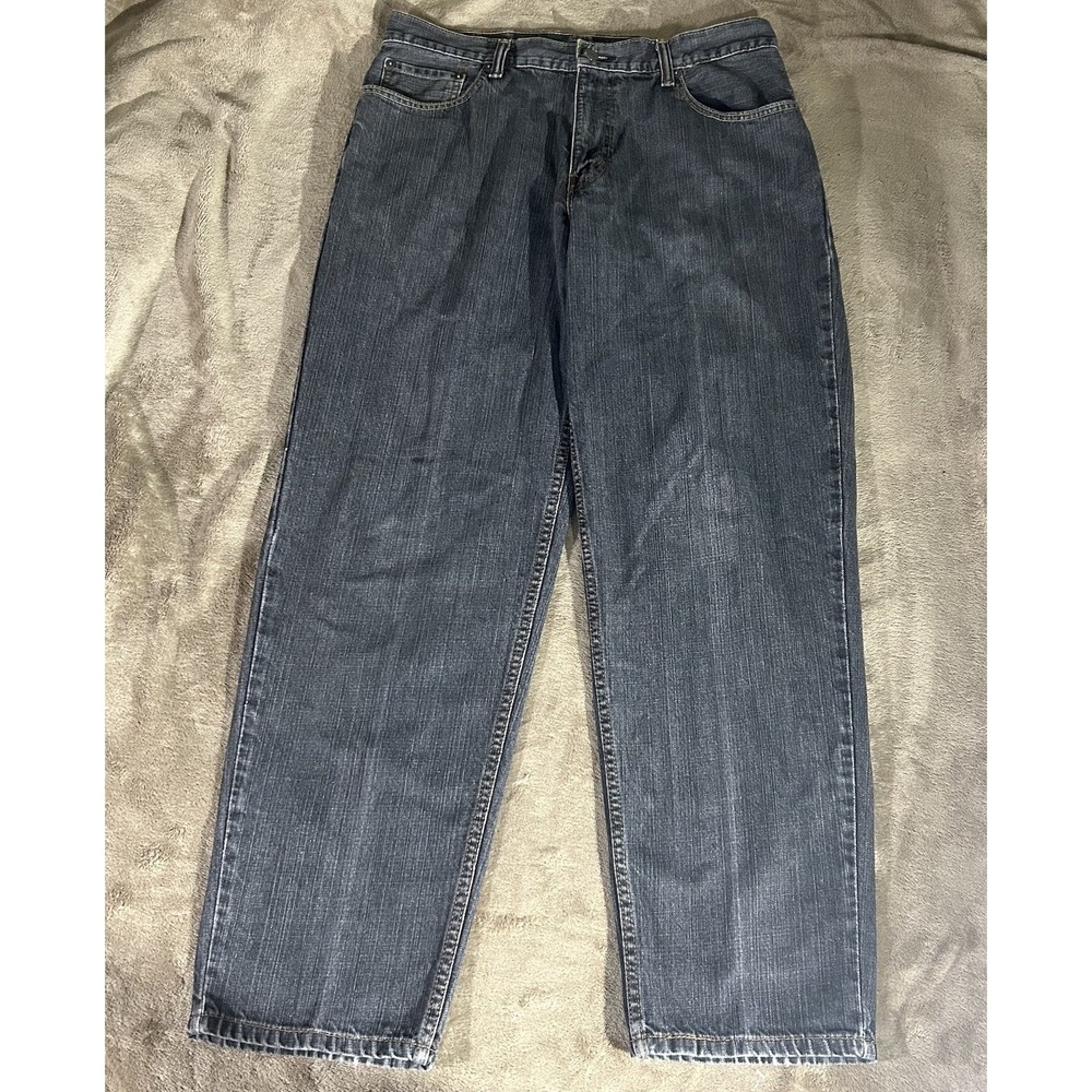 Levi's 560 Comfort Fit Men's Jeans 34x32 Faded Black Wash Straight Leg